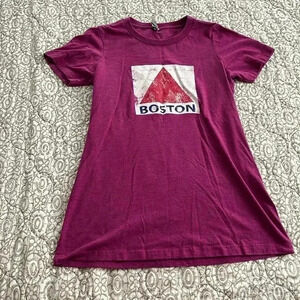 City sports purple short sleeved Boston Citgo T-shirt